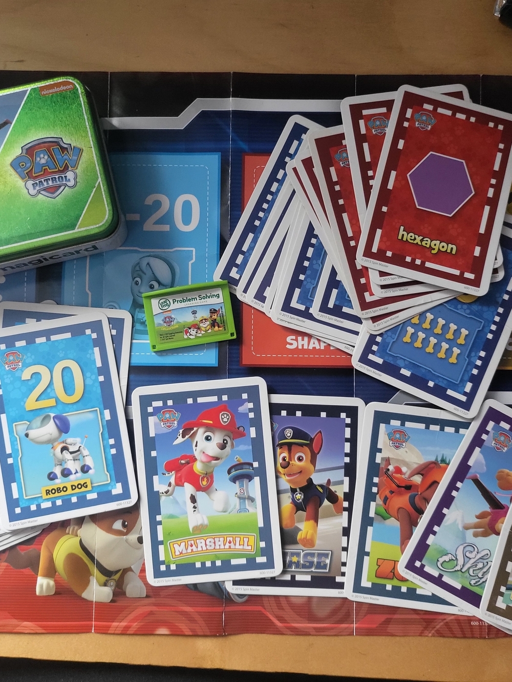 Leapfrog - PAW Patrol Kids Learning Game Cards & Game